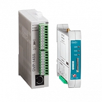 Дельта Инжиниринг Организация передачи данных ПЛК DVP(Delta Electronics) с помощью модема ПМ01(Овен) — Проект