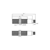 LANBAO UR18-CM1DPH-E2 — Ультразвуковой датчик