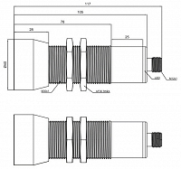 LANBAO UR30-CM4DT-E2 — Ультразвуковой датчик