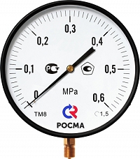 ROSMA ТМ серии 10 (котловые) — Манометры общетехнические