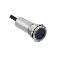 MEYERTEC MT-OS9122E10BGR — Переключатель оптический, D22 мм, подсветка кольцом (зеленая/красная), NO, возврат, NPN, 24В DC, IP65