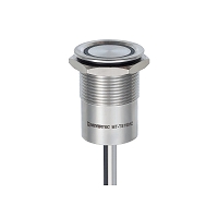MEYERTEC MT-TS1901Z — Кнопка сенсорная без подсветки, D19 мм, NC, с фиксацией, PNP, IP68