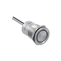 MEYERTEC MT-TS1901Z — Кнопка сенсорная без подсветки, D19 мм, NC, с фиксацией, PNP, IP68