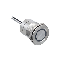 MEYERTEC MT-TS2201Z — Кнопка сенсорная без подсветки, D22 мм, NC, с фиксацией, PNP, IP68