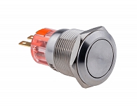 MEYERTEC MT67-F11 — Кнопка без подсветки, с фиксацией, 1NO+1NC, IP67