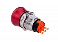 MEYERTEC MT67-M11 — Кнопка грибовидная, возврат поворотом, 1NO+1NC, IP67