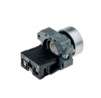 MEYERTEC MTB2-BAZ11331 — Кнопка плоская зеленая, маркировка I, 1NO, металл
