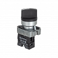 Переключатель на 2 положения с фиксацией, короткая ручка, 1NO, IP67, металл MEYERTEC MTB2-BDF21