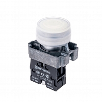 MEYERTEC MTB2-BPZ111 — Кнопка в кожухе, белая 1NO