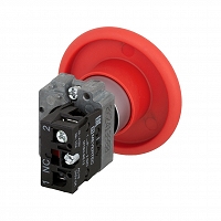 MEYERTEC MTB2-BRZ124 — Кнопка грибовидная, без фиксации 1NC красный 60 мм