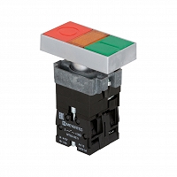 MEYERTEC MTB2-BW8361 — Кнопка двойная с подсветкой 24V