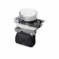 Кнопка плоская белая, 1NO, IP65, металл MEYERTEC MTB4-BA11