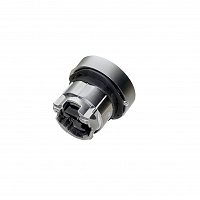 MEYERTEC MTB4-BA2C — Головка кнопки, плоская, черная, IP65, металл
