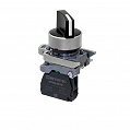 Переключатель на 2 положения с фиксацией, короткая ручка, 1NO, IP65, металл MEYERTEC MTB4-BD21