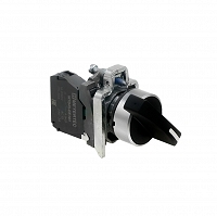 MEYERTEC MTB4-BJ21 — Переключатель на 2 положения с фиксацией, длинная ручка, 1NO, IP65, металл