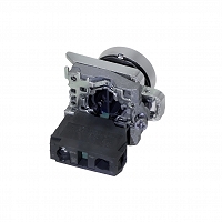 MEYERTEC MTB4-BL11 — Кнопка выступающая белая, 1NO, IP65, металл