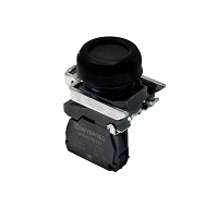 MEYERTEC MTB4-BP21 — Кнопка черная в кожухе, 1NO, IP66, металл