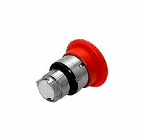 MEYERTEC MTB4-BS54C — Головка кнопки, грибовидная аварийной остановки, возврат поворотом, красная, 40 мм, IP65, металл