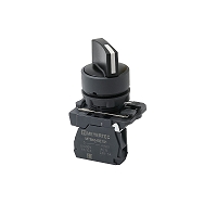 MEYERTEC MTB5-AD21 — Переключатель на 2 положения с фиксацией, короткая ручка, 1NO, IP65, пластик