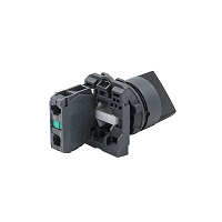 MEYERTEC MTB5-AD21 — Переключатель на 2 положения с фиксацией, короткая ручка, 1NO, IP65, пластик