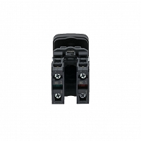 MEYERTEC MTB5-AL8325 — Кнопка двойная плоская, красная/зеленая, маркировка "I+O", 1NO+1NC, IP65, пластик