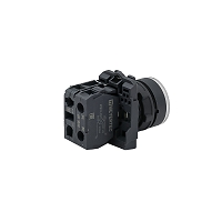 MEYERTEC MTB5-AW31711 — Кнопка белая с подсветкой, 1NO, 24V AC/DC, IP65, пластик