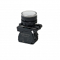 Кнопка белая с подсветкой, 1NO, 220V AC/DC, IP65, пластик MEYERTEC MTB5-AW31713,137271