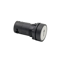 MEYERTEC MTB7-EA12561 — Кнопка плоская белая, маркировка "стрелка вверх", 1NO, IP54, пластик