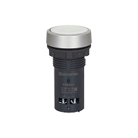 MEYERTEC MTB8-EA11 — Кнопка плоская белая, 1NO, IP65, пластик