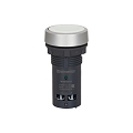Кнопка плоская белая, 1NO, IP65, пластик MEYERTEC MTB8-EA11