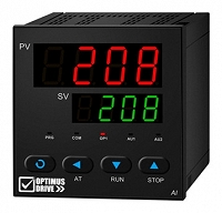 OPTIMUS DRIVE Серия AI-208 — ТЕМПЕРАТУРНЫЕ КОНТРОЛЛЕРЫ
