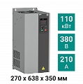 Преобразователь частоты ОВЕН ПЧВ3-110К-В [М01] 110,0 кВт 380 В