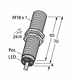 Емкостной датчик TURCK BC5-M18-AN4X
