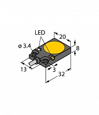 TURCK BC5-Q08-AN6X2/S250 — Емкостной датчик
