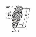 Индуктивный датчик связь и конфигурация IO-Link TURCK BI10U-M18-IOL6X2-H1141