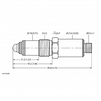 TURCK NCLS-30-UN6X-H1141 — Емкостный датчик уровня ограничения