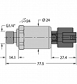 Преобразователь давления TURCK PT160R-2104-I2-DT043P