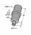 Ультразвуковой диффузионный датчик TURCK RU300U-M30E-LI8X2-H1151