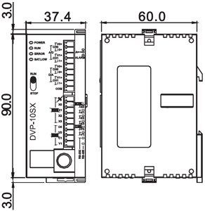 Delta Electronics DVP-SX — Программируемые контроллеры 0